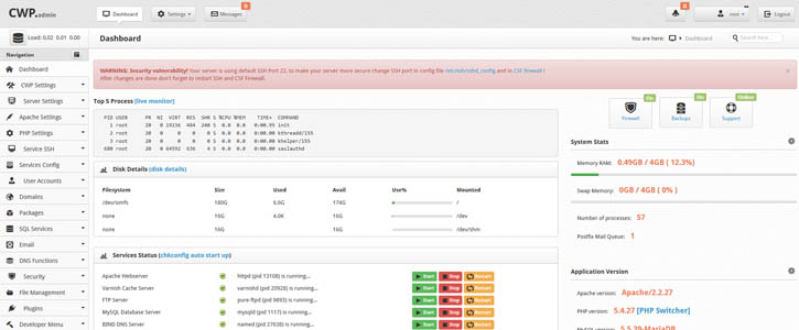 ejabberd centos web panel